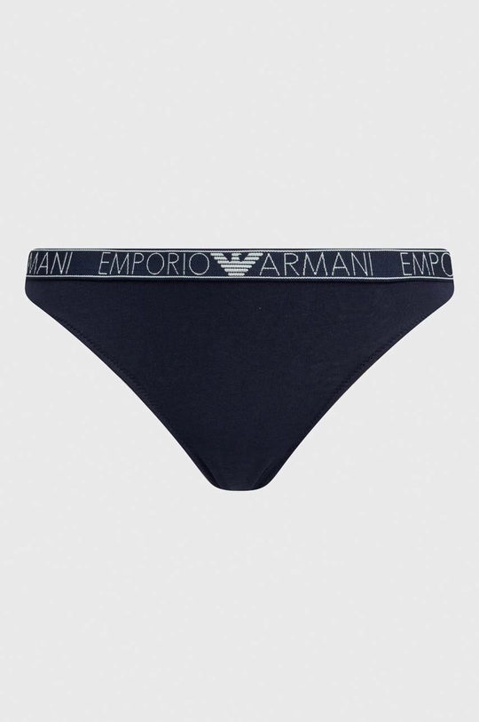 Emporio Armani Underwear stringi 2-pack granatowy