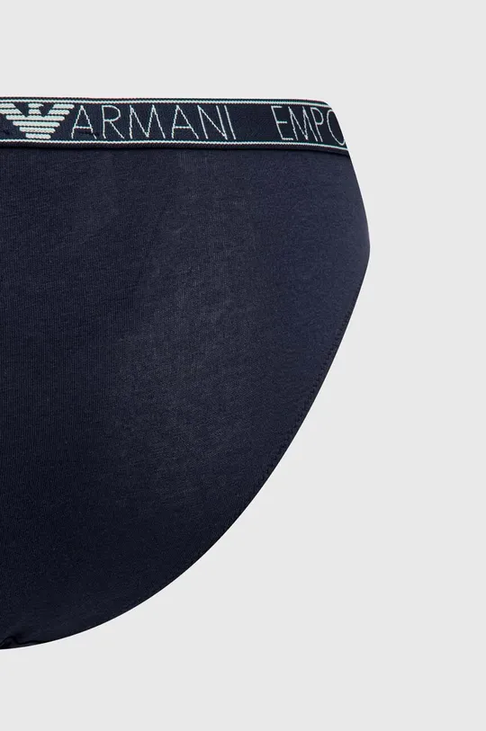 Трусы Emporio Armani Underwear 2 шт Основной материал: 95% Хлопок, 5% Эластан Лента: 93% Полиэстер, 7% Эластан