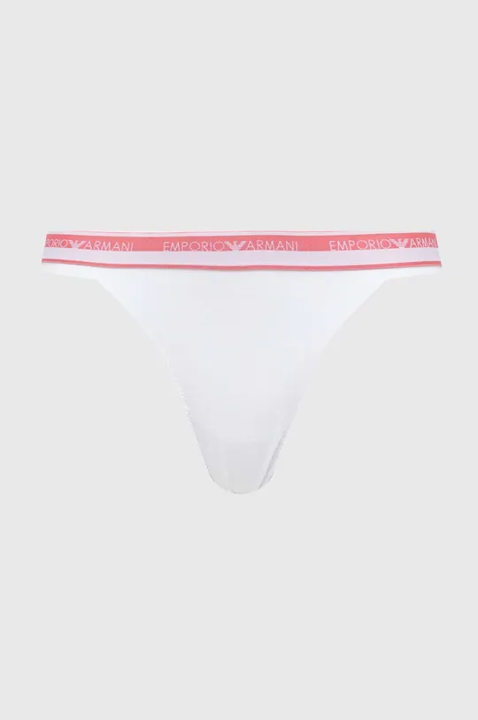 Brazílske nohavičky Emporio Armani Underwear 2-pak biela