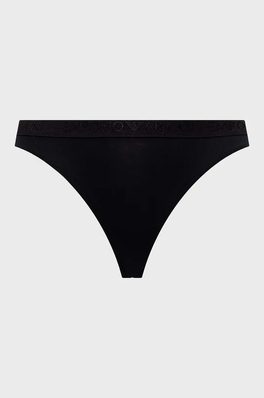 Brazilian στρινγκ Emporio Armani Underwear 2-pack 0 μαύρο