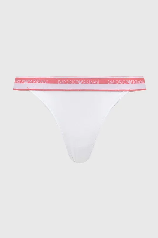 Emporio Armani Underwear perizoma pacco da 2 bianco