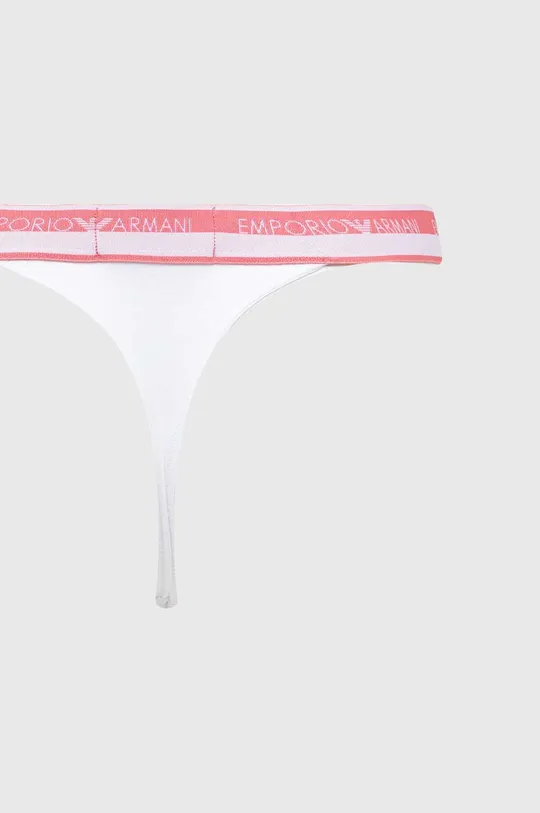 Emporio Armani Underwear stringi 2-pack Materiał zasadniczy: 95 % Bawełna, 5 % Elastan, Ściągacz: 90 % Poliester, 10 % Elastan