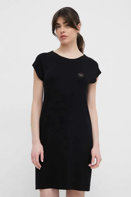 črna Spalna srajca Emporio Armani Underwear Ženski