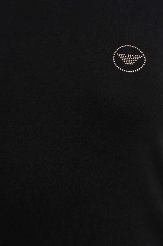 čierna Nočná košeľa Emporio Armani Underwear