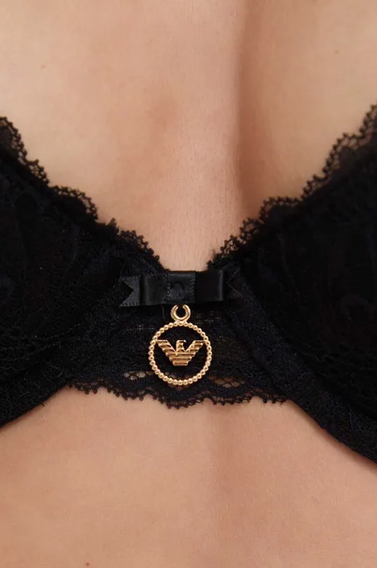 чорний Бюстгальтер Emporio Armani Underwear