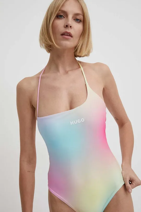többszínű HUGO egyrészes fürdőruha Női
