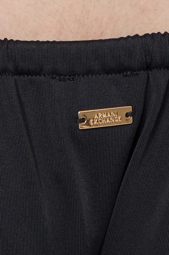 čierna Plavkové nohavičky Armani Exchange