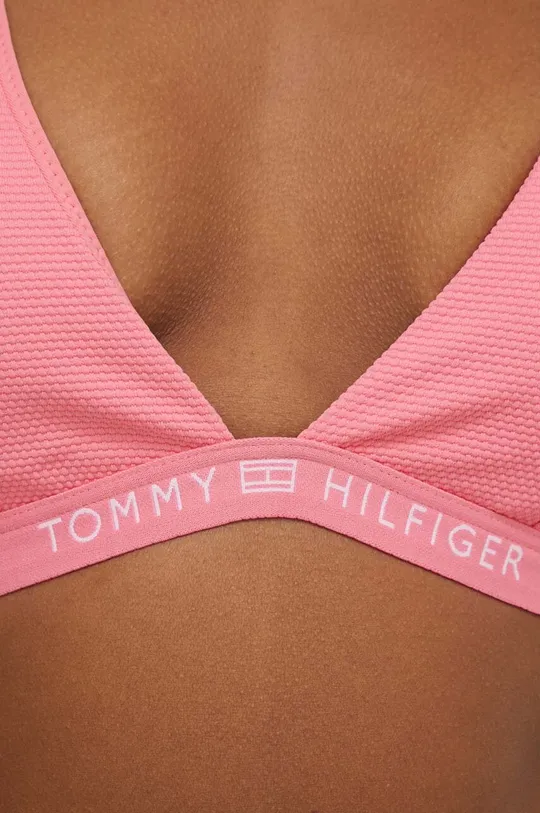 rózsaszín Tommy Hilfiger bikini felső