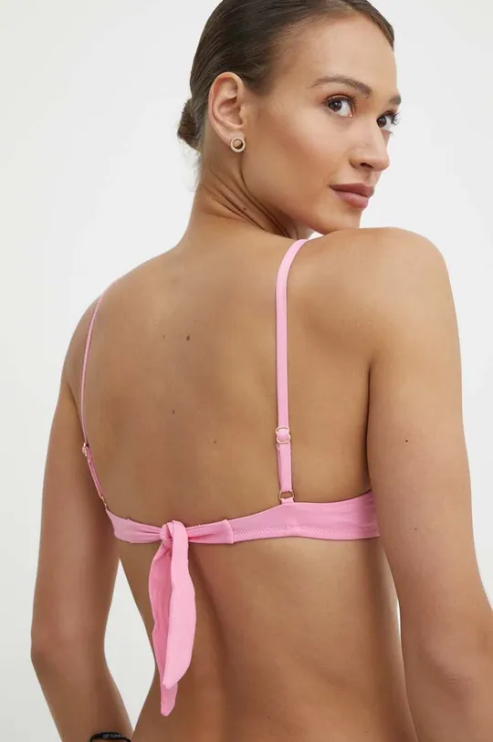 Bikini top United Colors of Benetton ροζ