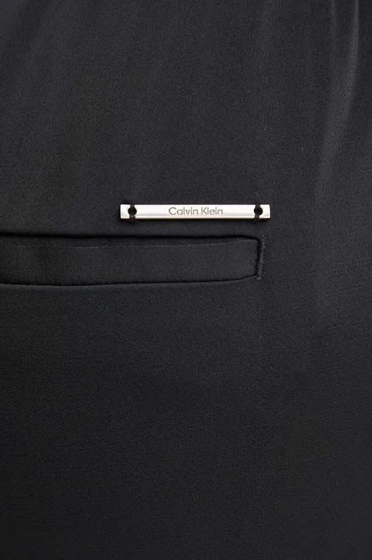 fekete Calvin Klein pizsama nadrág