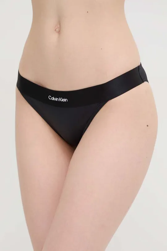 czarny Calvin Klein figi kąpielowe Damski
