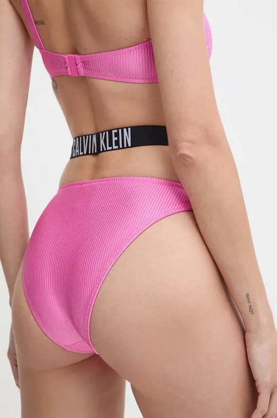 Plavkové nohavičky Calvin Klein ružová