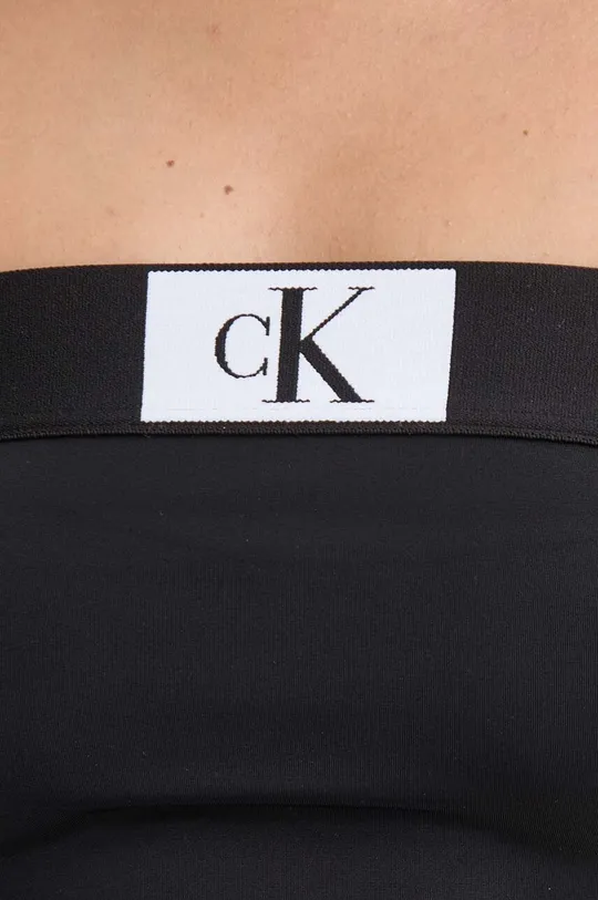 czarny Calvin Klein biustonosz kąpielowy