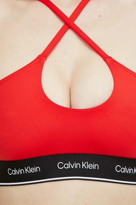 rosso Calvin Klein top bikini