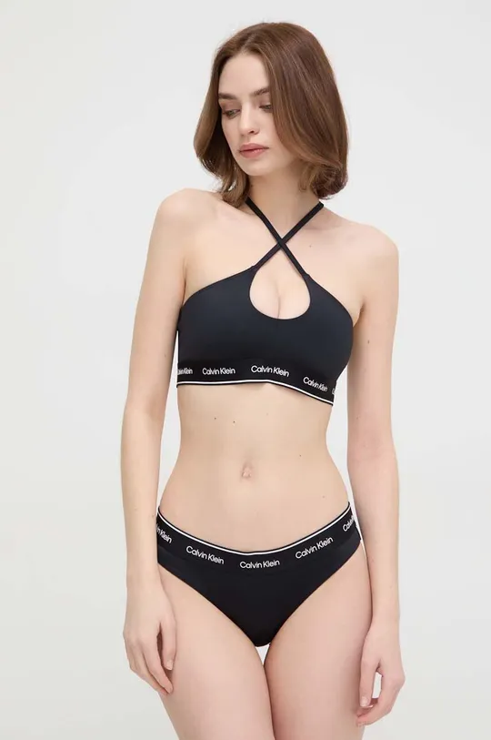 Bikini top Calvin Klein μαύρο