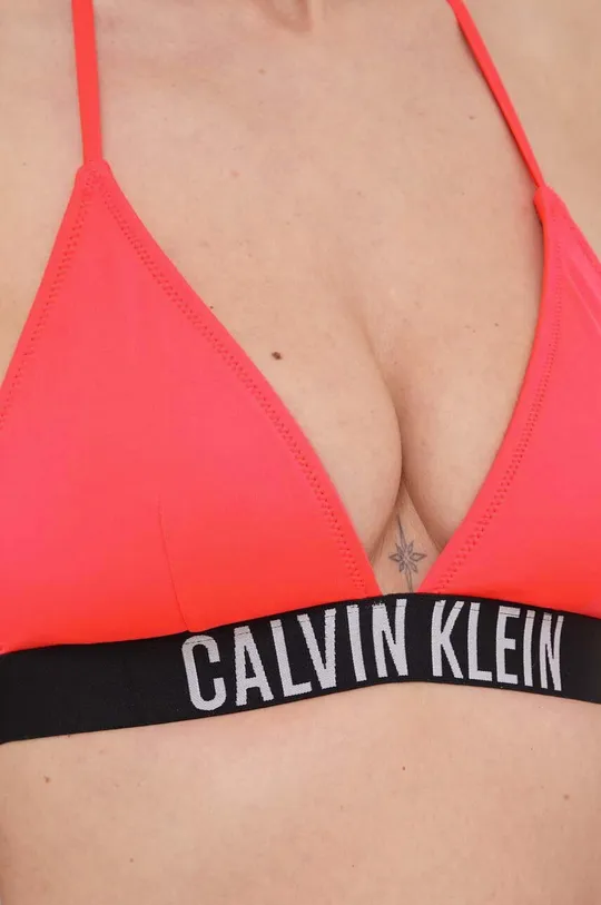 różowy Calvin Klein biustonosz kąpielowy