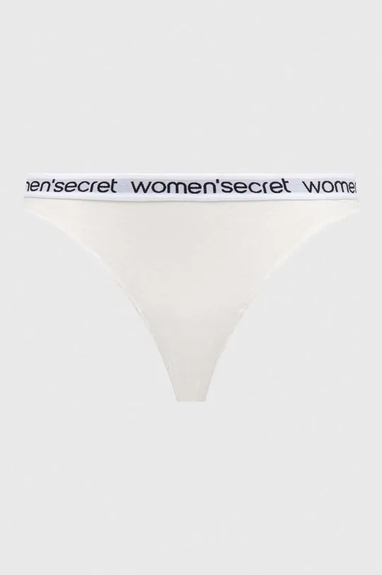women'secret stringi 3-pack 95 % Bawełna, 5 % Elastan