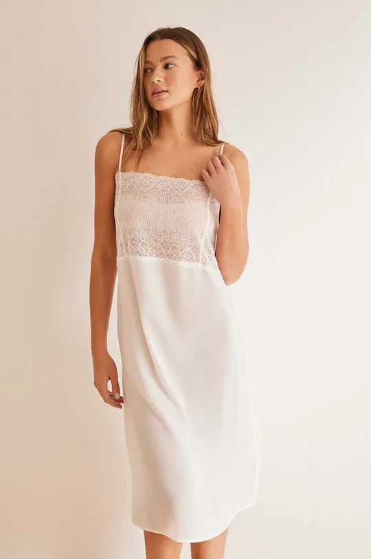 Νυχτικό women'secret SENSE BRIDAL SENSE BRIDAL υφαντό λευκό 3417182