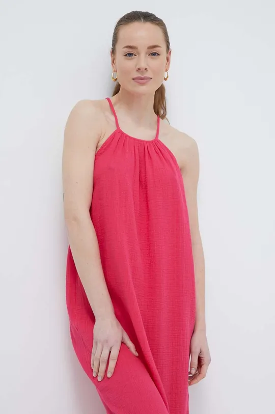 różowy Chantelle sukienka plażowa bawełniana