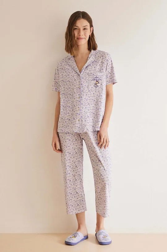 Bavlnené pyžamo women'secret MULTILICENSE SPRING BREAK 100 % Bavlna
