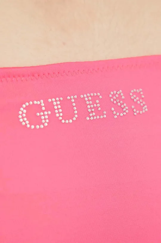 rózsaszín Guess brazil bikini alsó