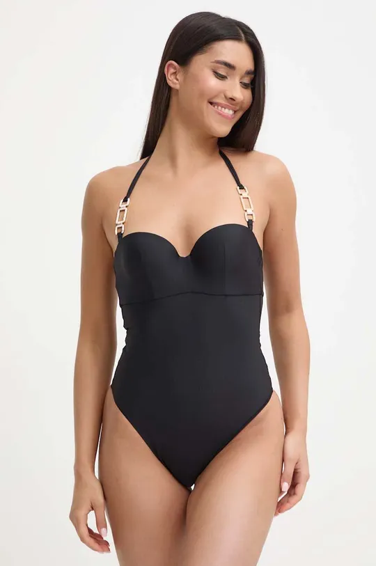 crna Jednodijelni kupaći kostim Guess Ženski