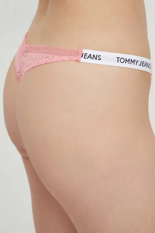 Tommy Jeans stringi różowy