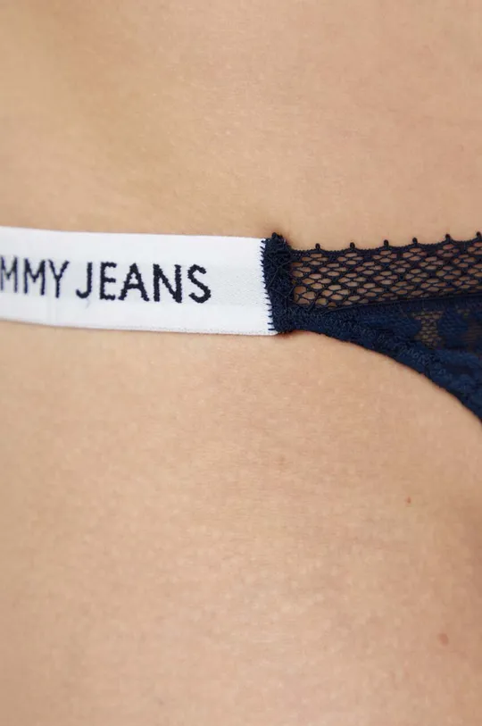 Tommy Jeans stringi Podszewka: 100 % Bawełna, Materiał 1: 89 % Poliamid, 11 % Elastan, Materiał 2: 49 % Poliester, 40 % Bawełna, 11 % Elastan