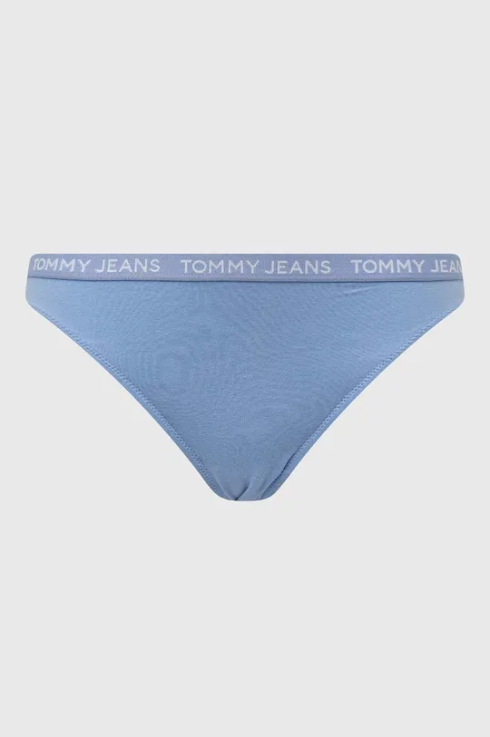 Nohavičky Tommy Jeans 3-pak modrá