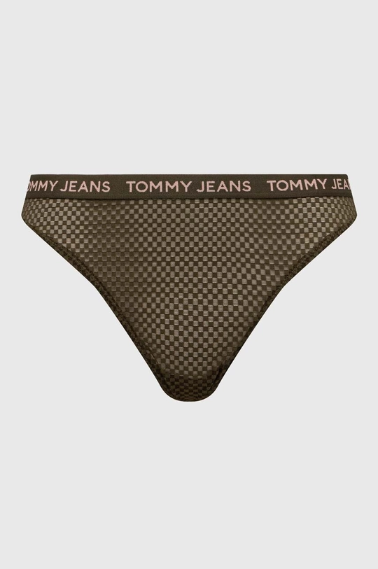 Tangá Tommy Jeans 3-pak zelená