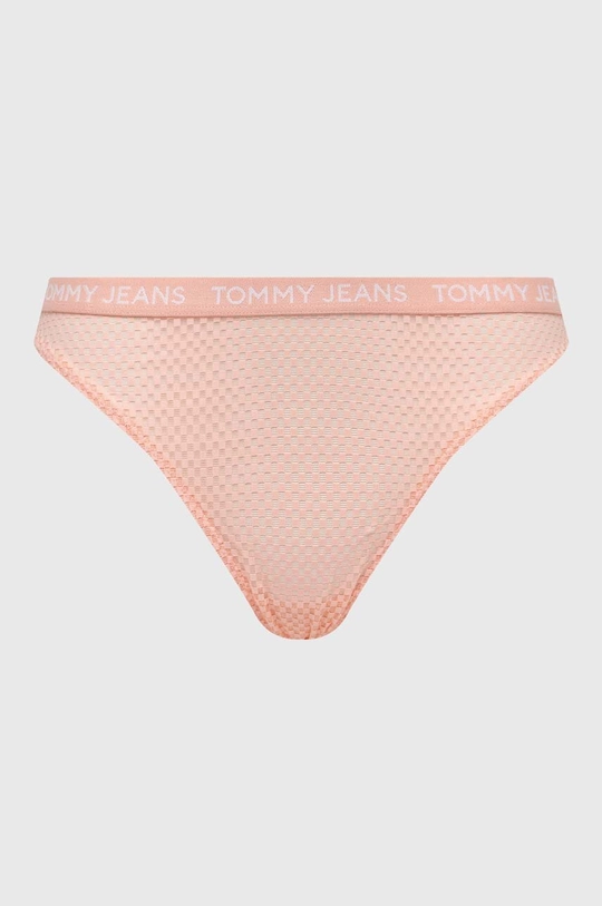 Tommy Jeans tanga 3 db Jelentős anyag: 82% poliamid, 18% elasztán Betétek: 100% pamut Ragasztószalag: 67% poliamid, 24% poliészter, 9% elasztán