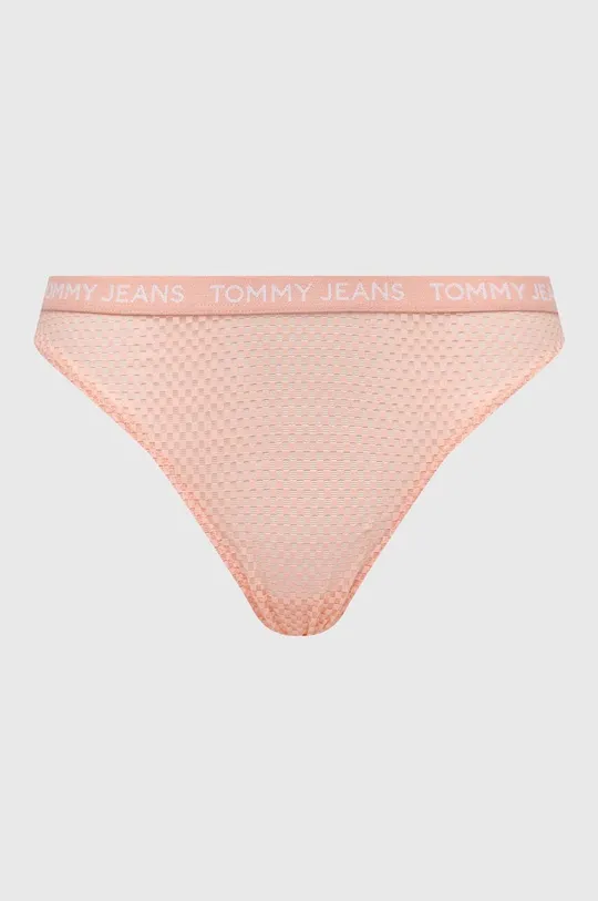 Tommy Jeans tanga 3 db Jelentős anyag: 82% poliamid, 18% elasztán Betétek: 100% pamut Ragasztószalag: 67% poliamid, 24% poliészter, 9% elasztán