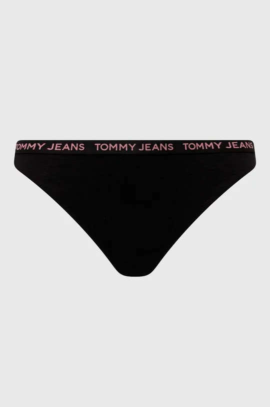 czerwony Tommy Jeans stringi 3-pack