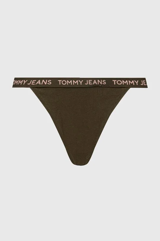 Tangá Tommy Jeans 3-pak Základná látka: 95 % Bavlna, 5 % Elastan Podšívka: 100 % Bavlna Iné látky: 67 % Polyamid, 24 % Polyester, 9 % Elastan