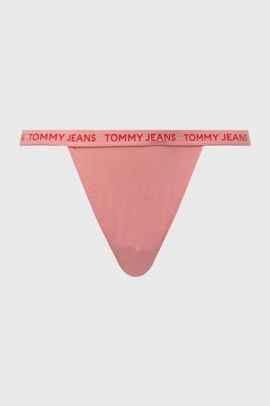 Tommy Jeans stringi 3-pack Materiał zasadniczy: 95 % Bawełna, 5 % Elastan, Podszewka: 100 % Bawełna, Inne materiały: 67 % Poliamid, 24 % Poliester, 9 % Elastan