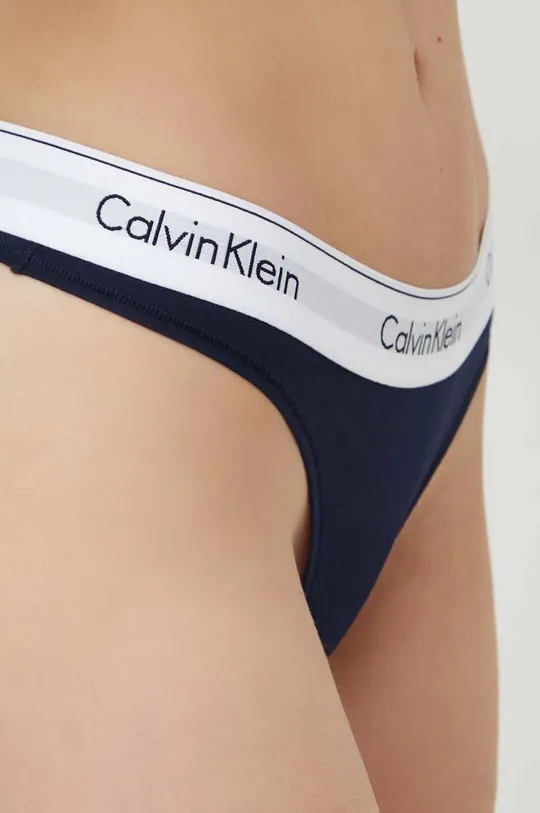 Modrček in tangice Calvin Klein Underwear Ženski