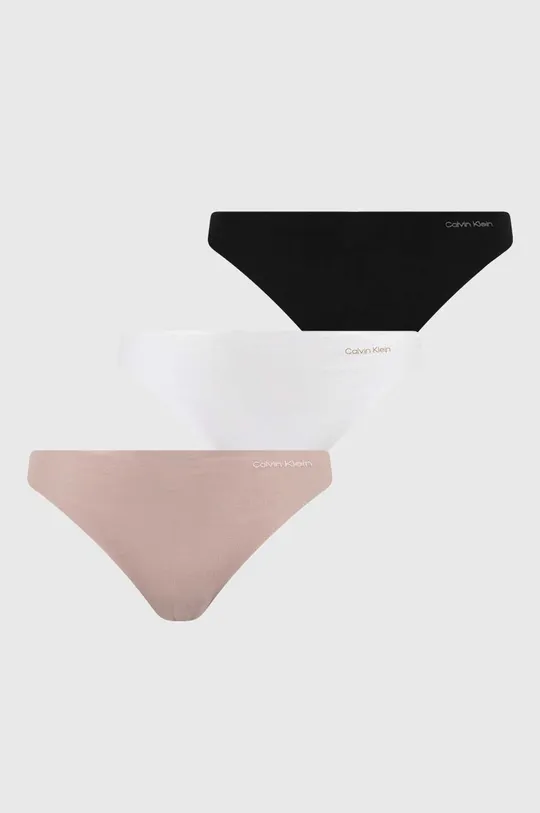 πολύχρωμο Σλιπ Calvin Klein Underwear 3-pack Γυναικεία