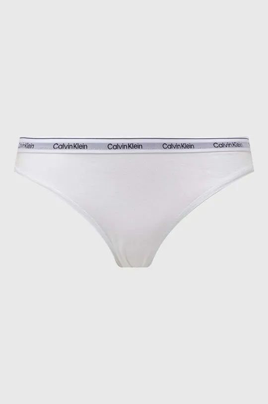 Nohavičky Calvin Klein Underwear 3-pak biela