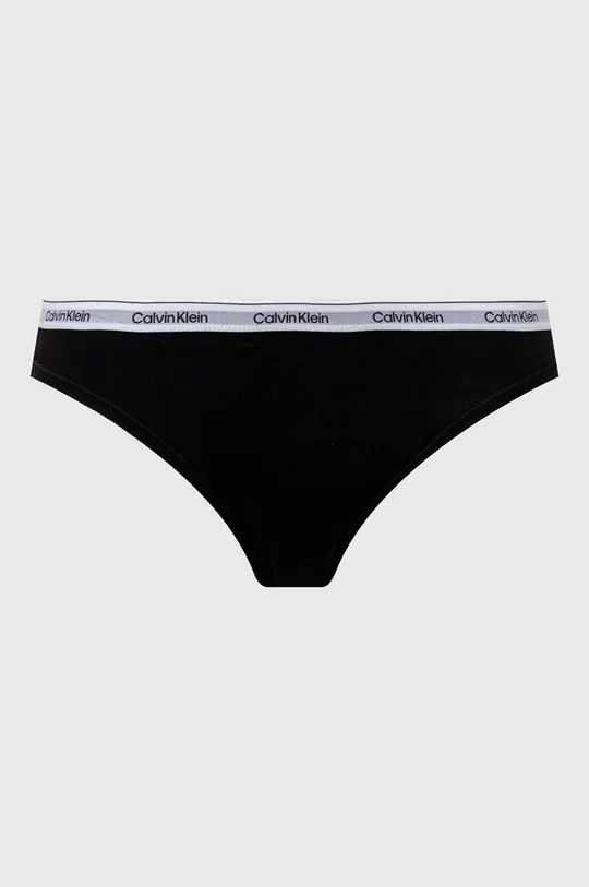 Nohavičky Calvin Klein Underwear 3-pak čierna