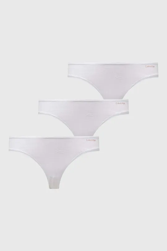 biela Nohavičky Calvin Klein Underwear 3-pak Dámsky