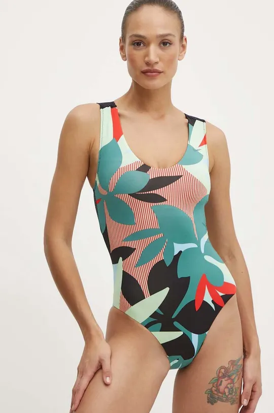multicolor Nike jednoczęściowy strój kąpielowy Damski