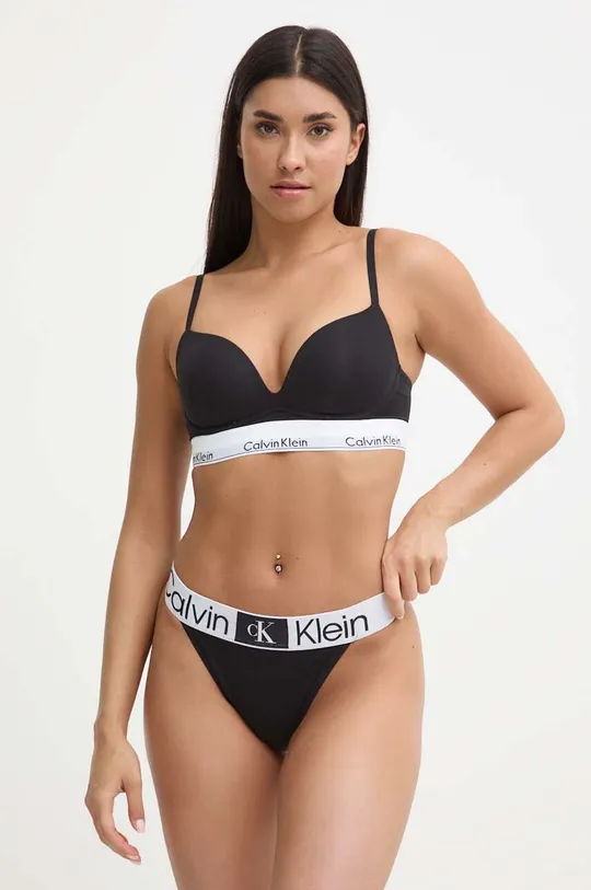 Tangá Calvin Klein Underwear 69 % Bavlna, 21 % Recyklovaná bavlna, 10 % Elastan