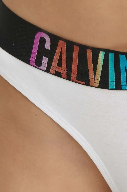 Calvin Klein Underwear tanga 53% pamut, 35% modális anyag, 12% elasztán