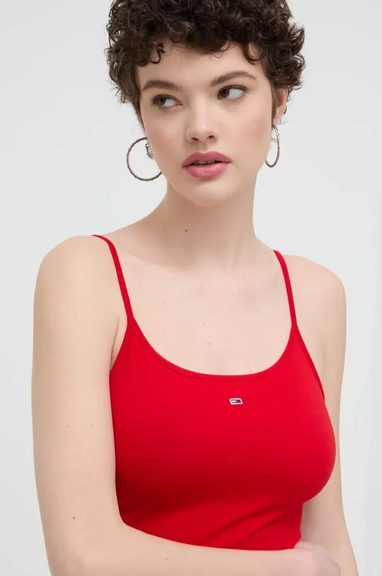 rosso Tommy Jeans body Donna