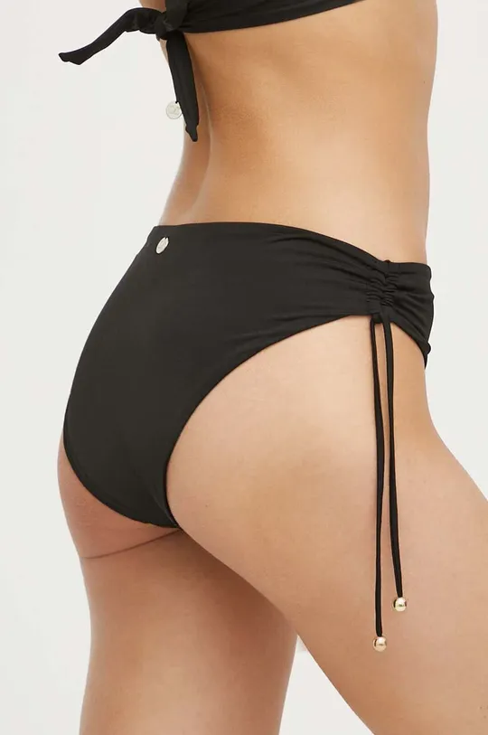 Max Mara Beachwear figi kąpielowe czarny