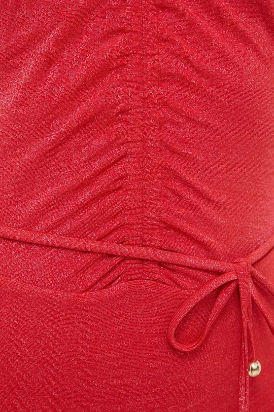 piros Max Mara Beachwear egyrészes fürdőruha