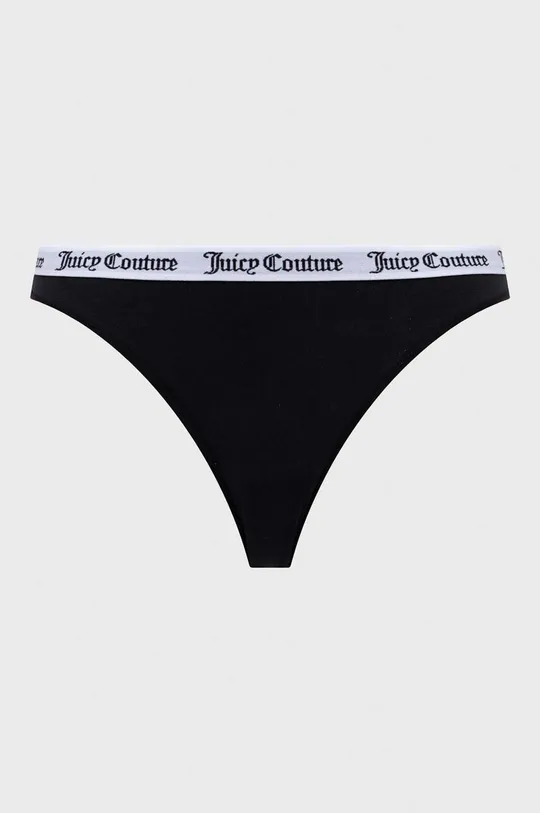 Juicy Couture stringi 3-pack czarny