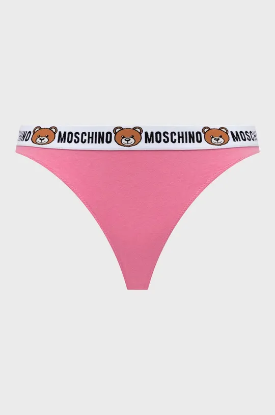 Стринги Moschino Underwear 2-pack рожевий