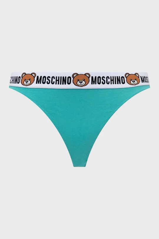 Moschino Underwear stringi 2-pack zielony