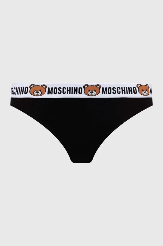 Nohavičky Moschino Underwear 2-pak čierna